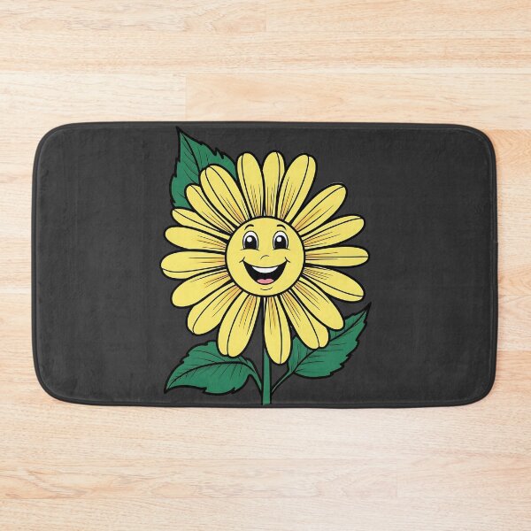 Item preview, Smiling Yellow Daisy Design - Spread Happiness with a Blooming Smile designed and sold by UniversalFlair.