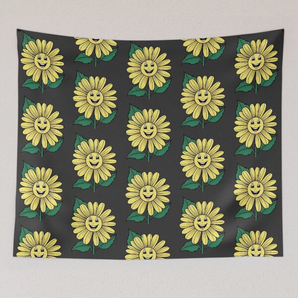 Item preview, Smiling Yellow Daisy Design - Spread Happiness with a Blooming Smile designed and sold by UniversalFlair.