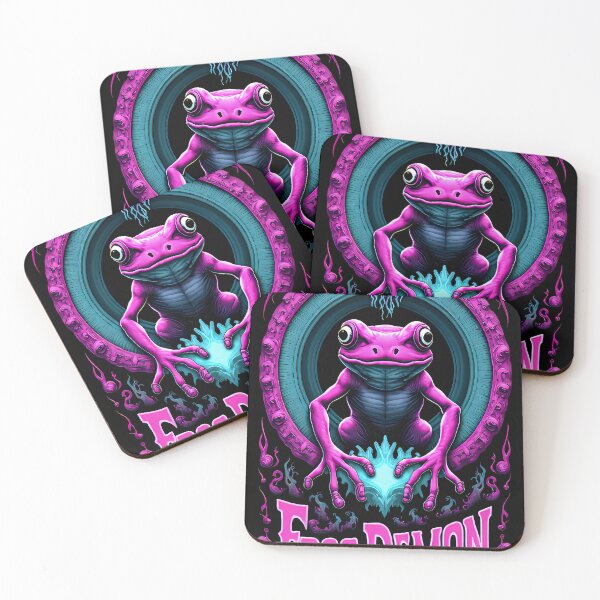 Item preview, Frog Demon, Monster Design designed and sold by PixelStoneDesign .