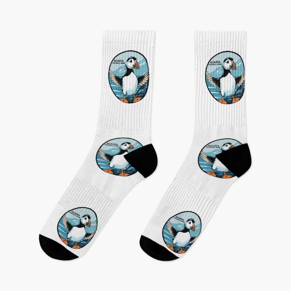 Item preview, Acadia Puffin – Acadia National Park Travel designed and sold by JessArty ⭐⭐⭐⭐⭐.