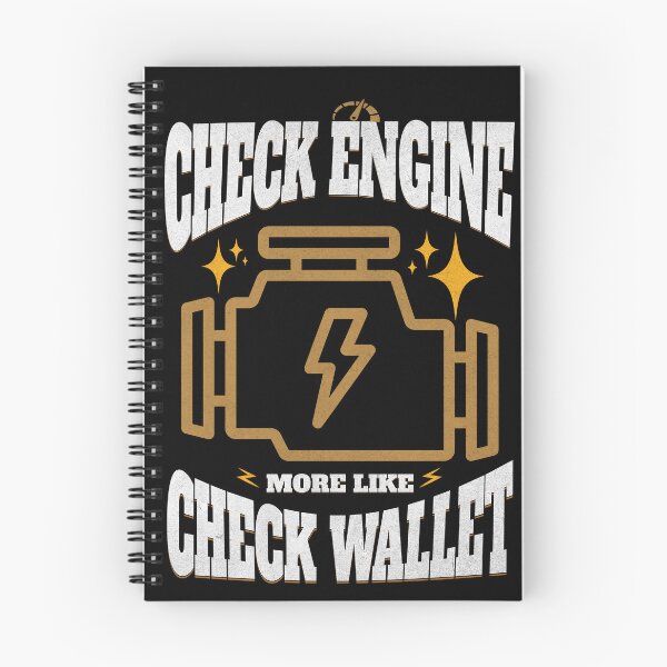 Item preview, Check  Engine More Like Check Wallet Funny Check Engine Light Cars Automobiles Sarcastic Humor designed and sold by CarantinedChaos.
