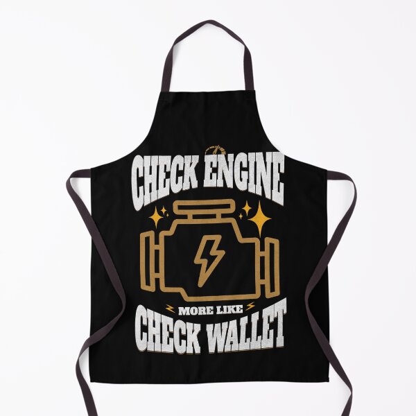Item preview, Check  Engine More Like Check Wallet Funny Check Engine Light Cars Automobiles Sarcastic Humor designed and sold by CarantinedChaos.