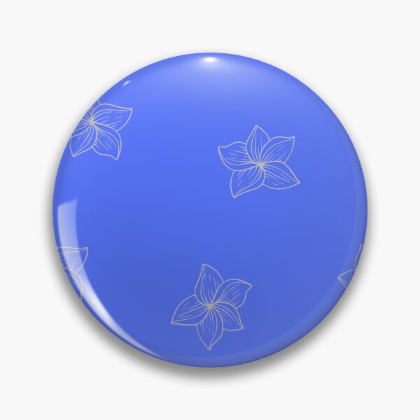 Item preview, Royal blue design with flowers designed and sold by Jk-812.