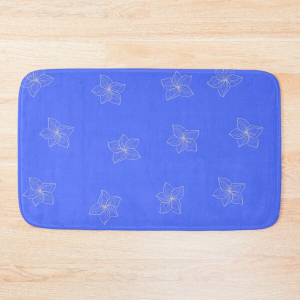 Item preview, Royal blue design with flowers designed and sold by Jk-812.