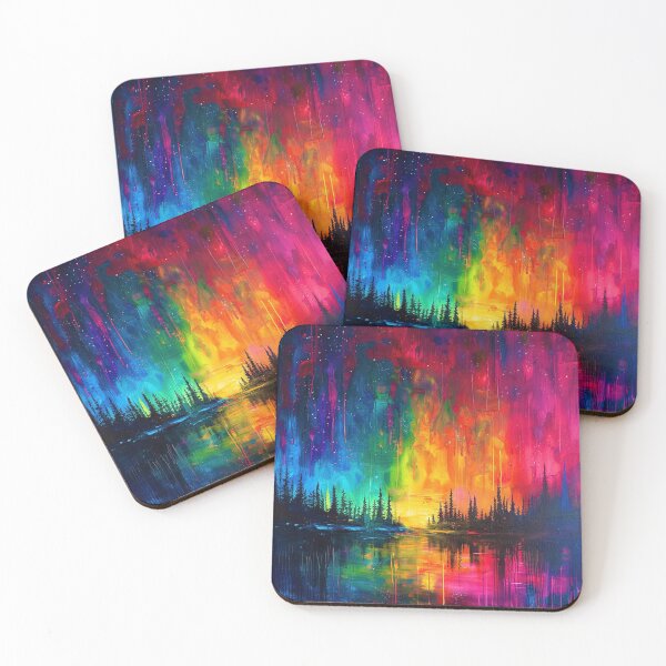 Item preview, The Aurora Borealis (Northern Lights) Abstract  designed and sold by Myra365Art.