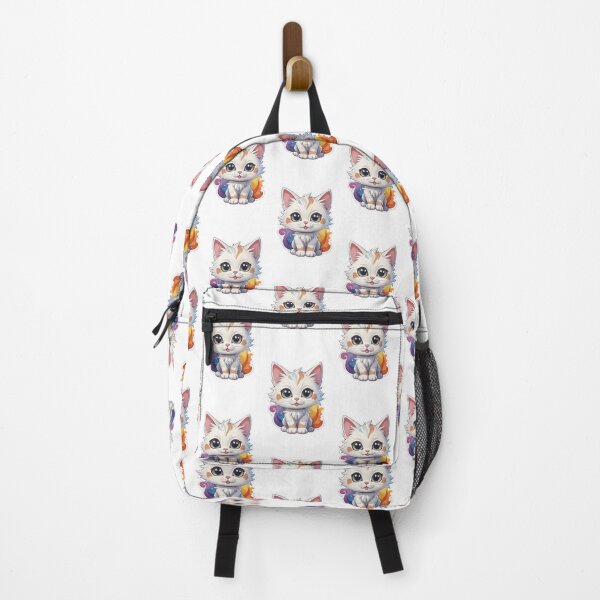 Vista previa del artículo con la obra «Gato de dibujos animados», diseñado y vendido por ArtCraftLab.