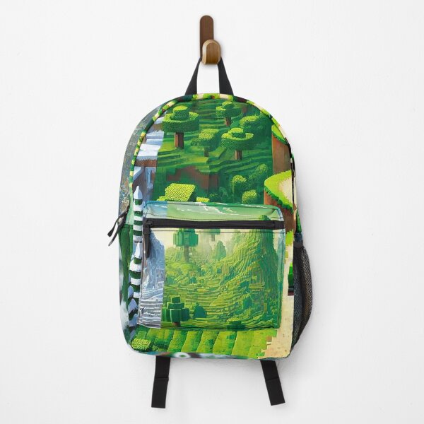 Item preview, Pixel Adventure Biome Journey – Vibrant Gaming Landscape Art designed and sold by pixelpopplanet.