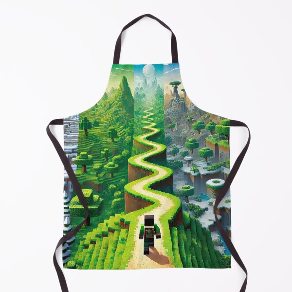 Item preview, Pixel Adventure Biome Journey – Vibrant Gaming Landscape Art designed and sold by pixelpopplanet.