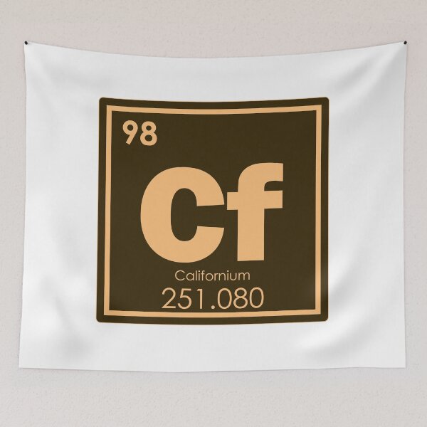 Item preview, Californium chemical element designed and sold by tony4urban.