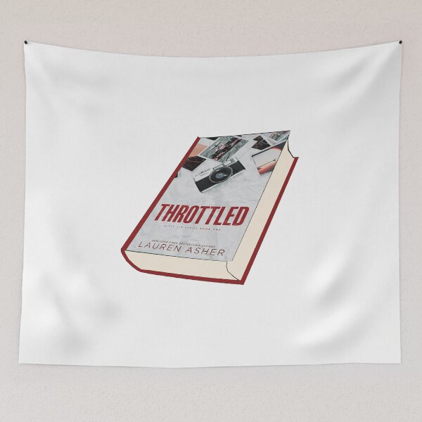 Item preview, Throttled Lauren Asher Book Sticker designed and sold by baranskini.