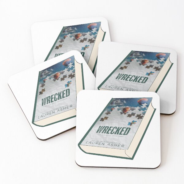 Item preview, Wrecked Lauren Asher Book Sticker designed and sold by baranskini.