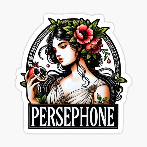 Artikel-Vorschau von Persephone Griechische Göttin Spring Antike Griechenland Granatäpfel, designt und verkauft von NUMAcreations.