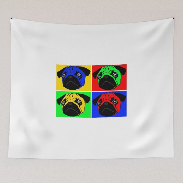 Item preview, Pug, pop art designed and sold by nijess.