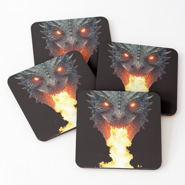 Item preview,  Fire Breathing Dragon Head Art designed and sold by ProjectNoah.