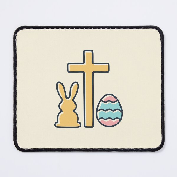 Item preview, Easter Aesthetic – Cute Bunny, Eggs, Christian Cross & Spring Designs designed and sold by CrossCrafted.