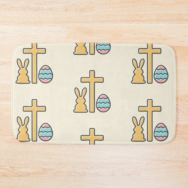 Item preview, Easter Aesthetic – Cute Bunny, Eggs, Christian Cross & Spring Designs designed and sold by CrossCrafted.