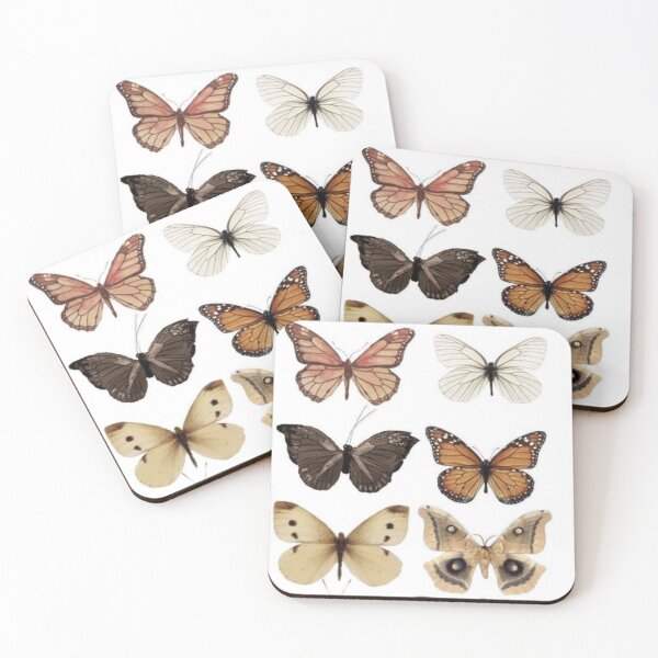 Item preview, moths and butterflies designed and sold by RUESH.