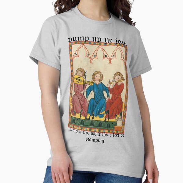 Vista previa del artículo con la obra «Dale vida a la música medieval», diseñado y vendido por jessomade.