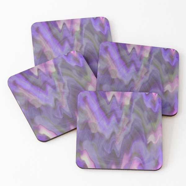 Item preview, Thermal purple waves designed and sold by 404colors.