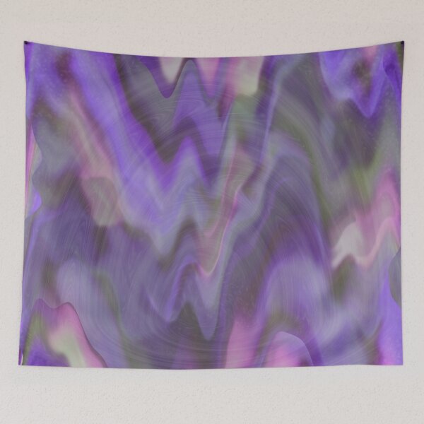 Item preview, Thermal purple waves designed and sold by 404colors.