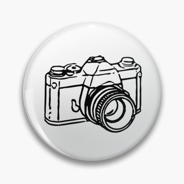 Item preview, Camera Line Drawing #6 designed and sold by Film Camera Nerds.