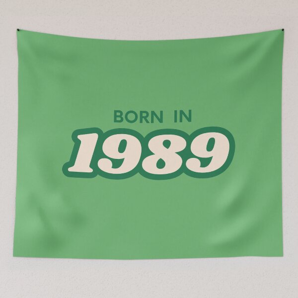 Item preview, Born In 1989 designed and sold by ArtCraftLab.