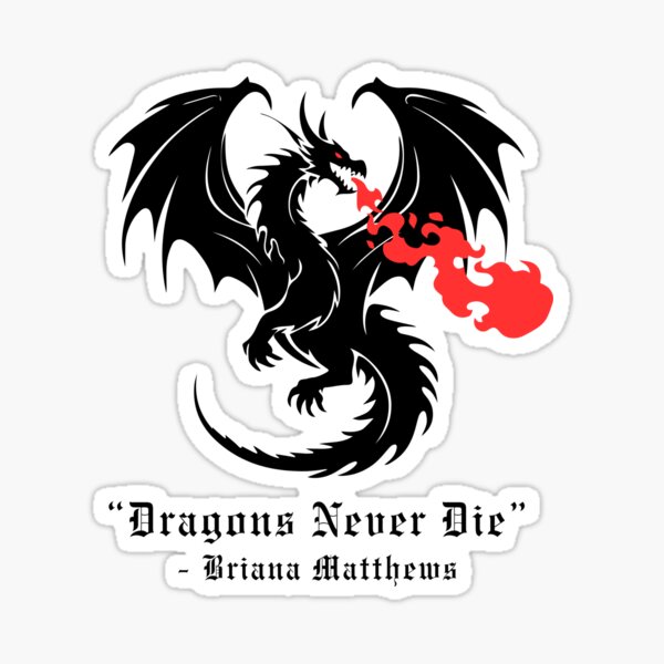 Item preview, Legendborn - Dragons Never Die designed and sold by Bookish Delights.