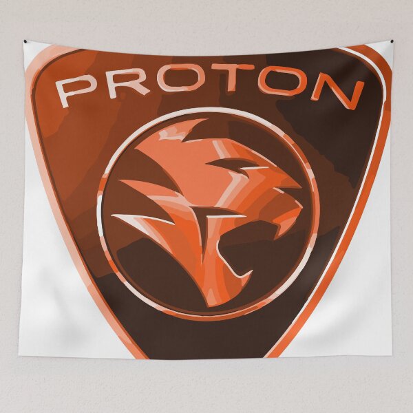 Item preview, Proton Power - Orange Proton Car Badge designed and sold by DylanJaimz.