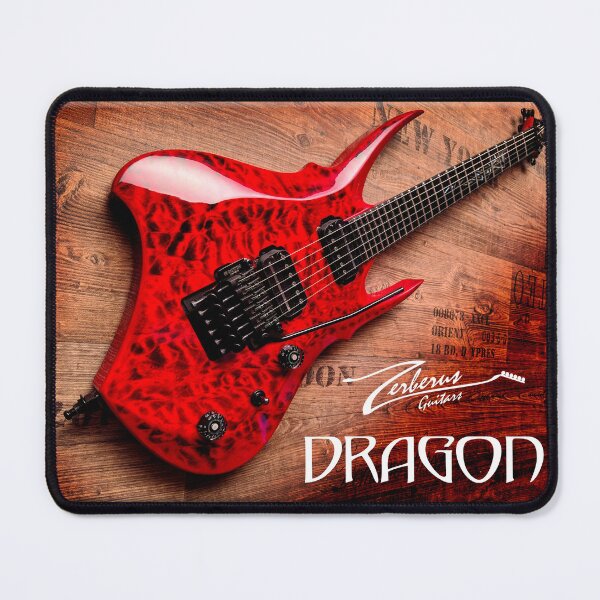 Item preview, Zerberus Guitars Dragon: The Ruby-Red Dragon designed and sold by ArtCreator2023.