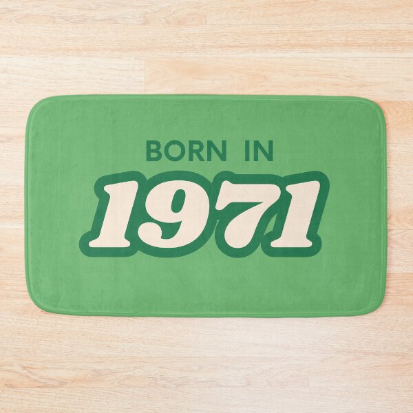 Item preview, Born In 1971 designed and sold by ArtCraftLab.