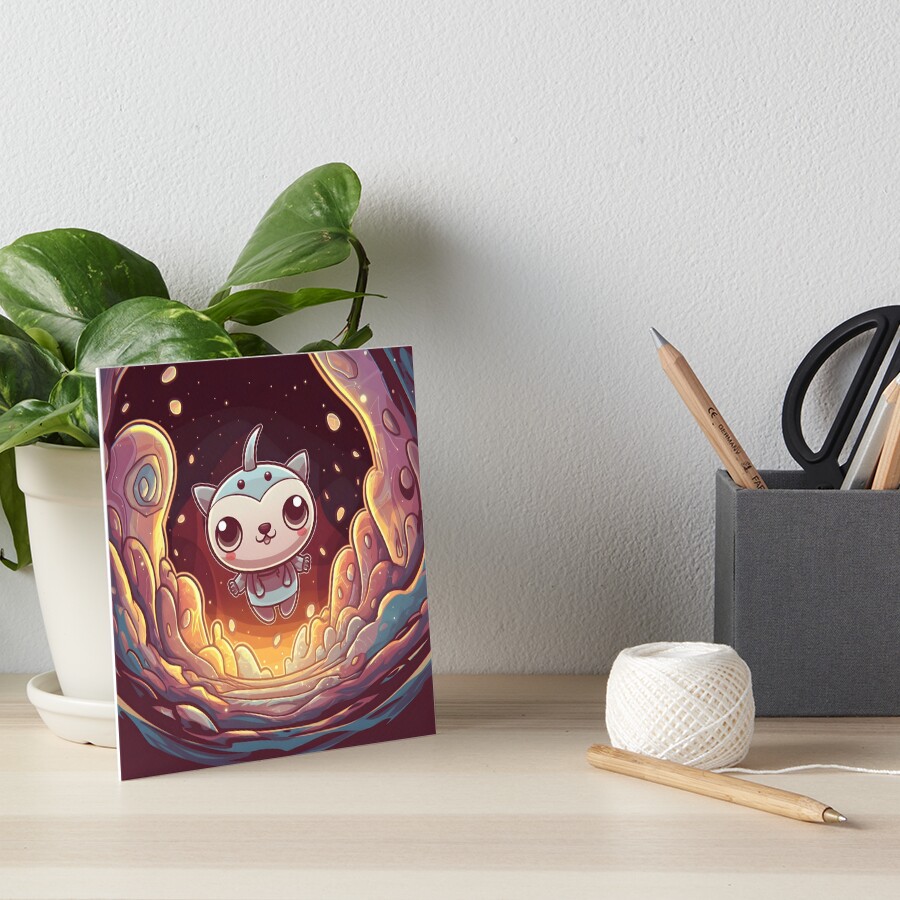 Item preview, Art Board Print designed and sold by Bouncingbumble.