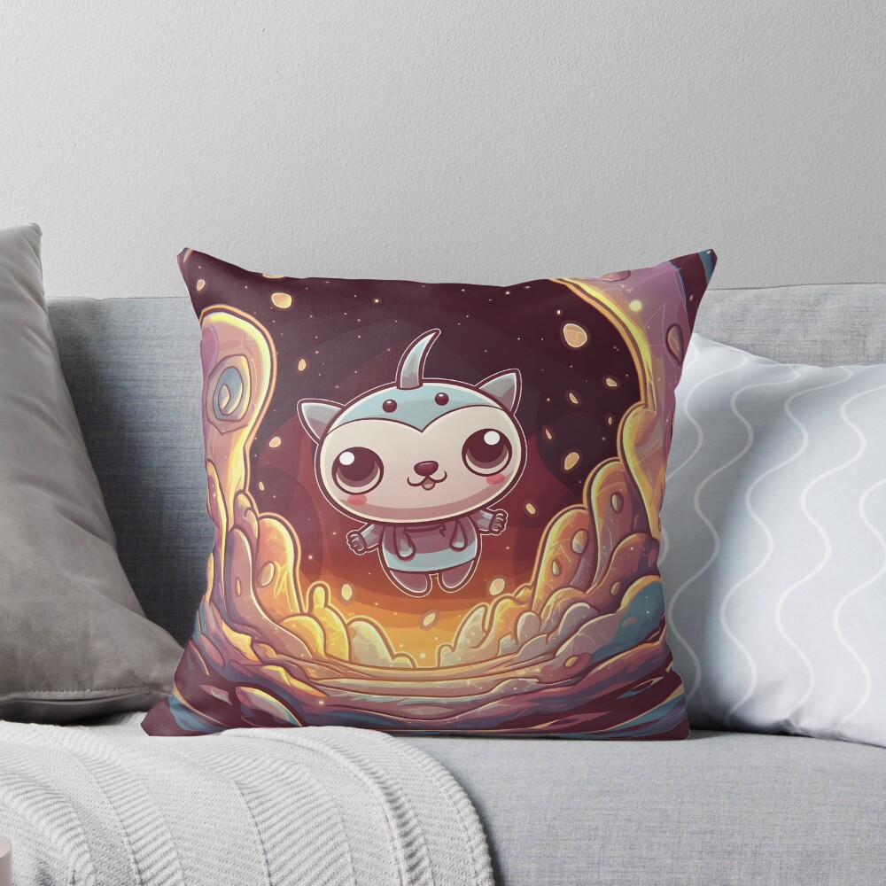 Item preview, Throw Pillow designed and sold by Bouncingbumble.