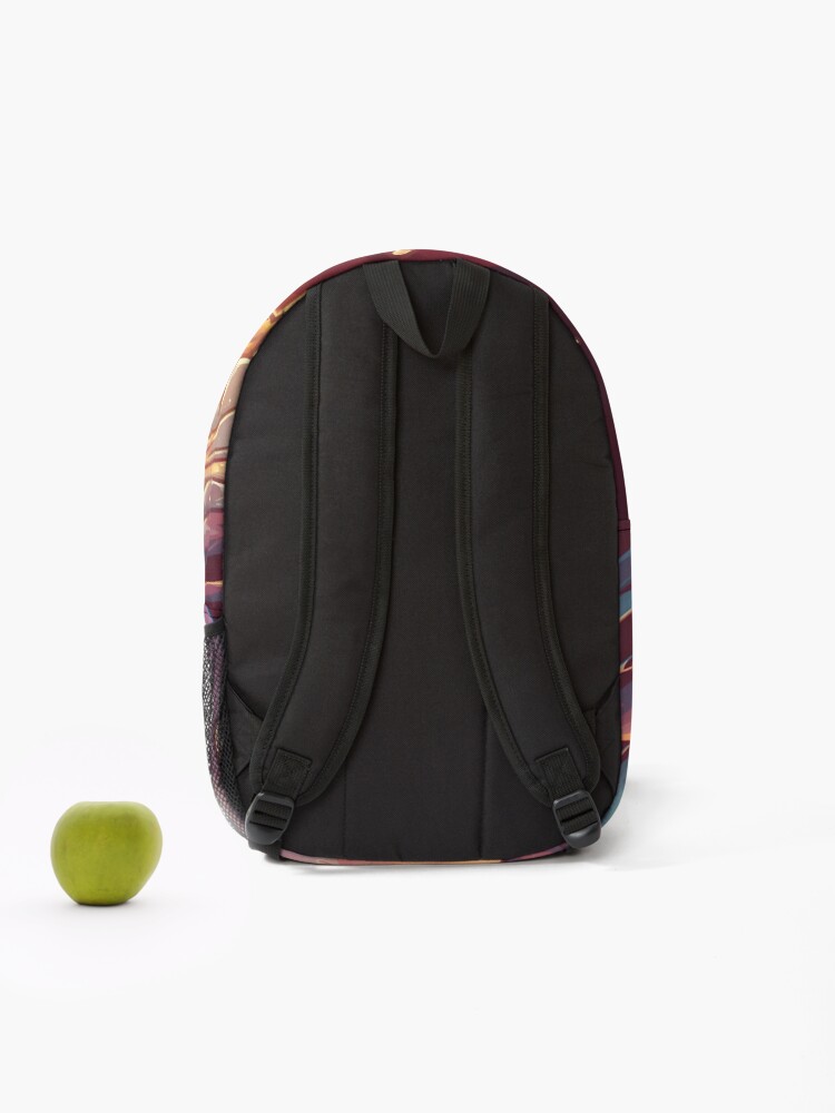 Thumbnail 2 of 3, Backpack, Adventure time designed and sold by Bouncingbumble.
