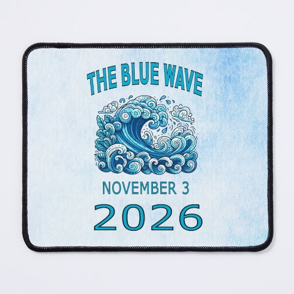 Item preview, Blue Wave November 2026: Rise for Change designed and sold by MysticOzzy.
