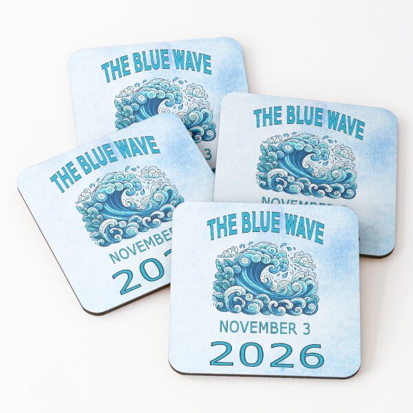 Item preview, Blue Wave November 2026: Rise for Change designed and sold by MysticOzzy.
