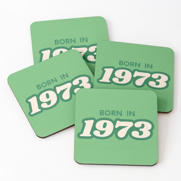 Item preview, Born In 1973 designed and sold by ArtCraftLab.