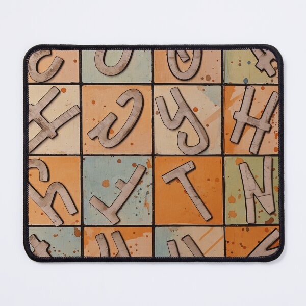 Item preview, letter mix 1 designed and sold by 313ArtFactory.