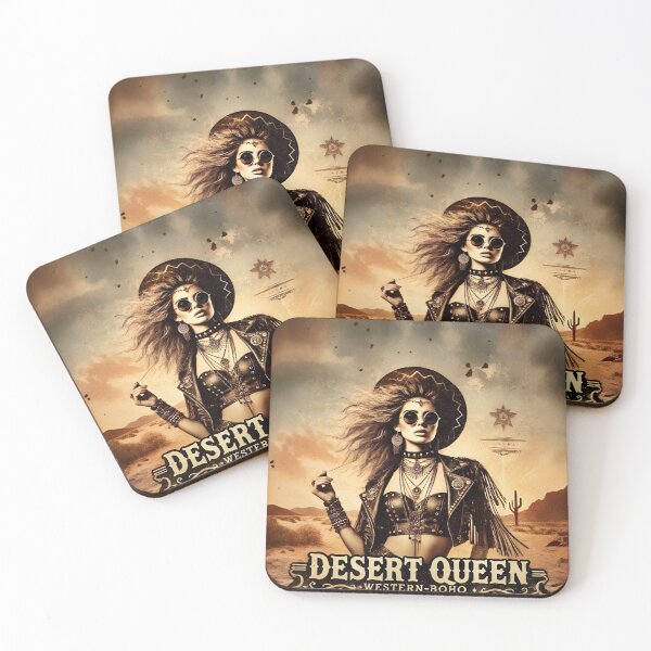 Item preview, Vintage Cowgirl – The Western Desert Boho Style designed and sold by QuirkySpark.