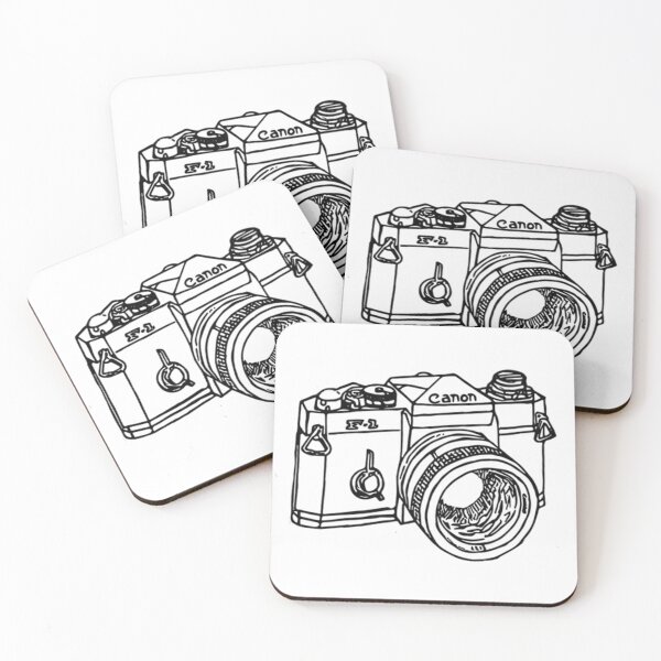 Item preview, Canon F-1 Sketch  designed and sold by Film Camera Nerds.