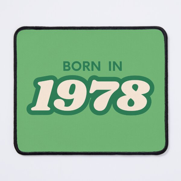 Item preview, Born In 1978 designed and sold by ArtCraftLab.