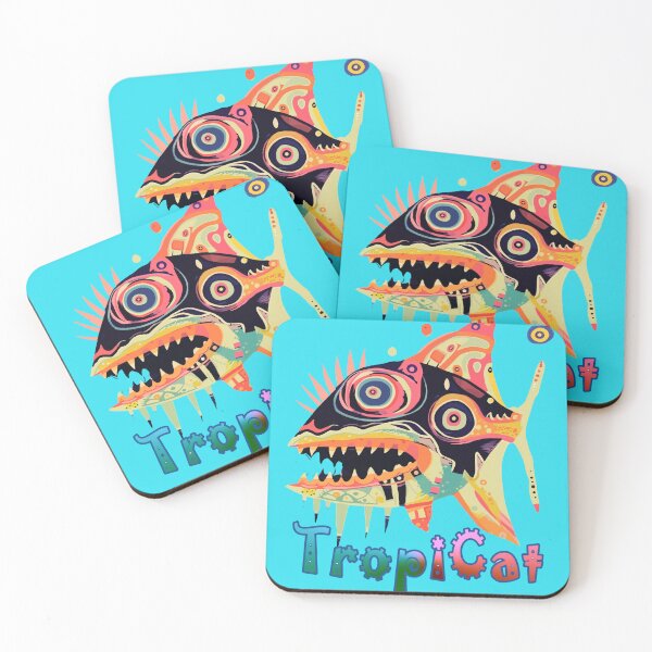 Item preview, TropiCat Strange Fish designed and sold by TropiCatArt.