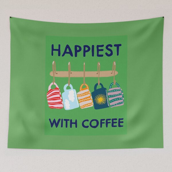 Item preview, Coffee retro quote designed and sold by SophieLogan.