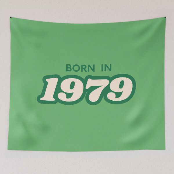 Item preview, Born In 1979 designed and sold by ArtCraftLab.