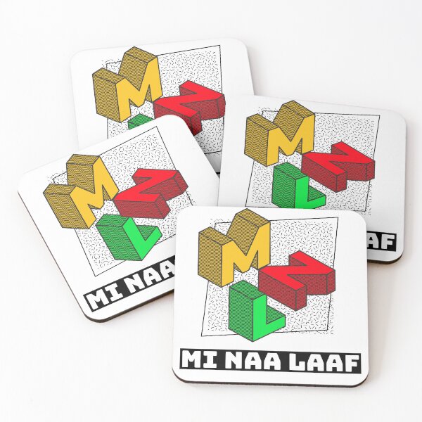 Item preview, MNL Mi Naa Laaf, Jamaican Patois designed and sold by Kolcha.