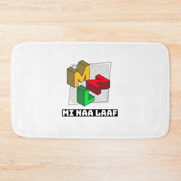 Item preview, MNL Mi Naa Laaf, Jamaican Patois designed and sold by Kolcha.
