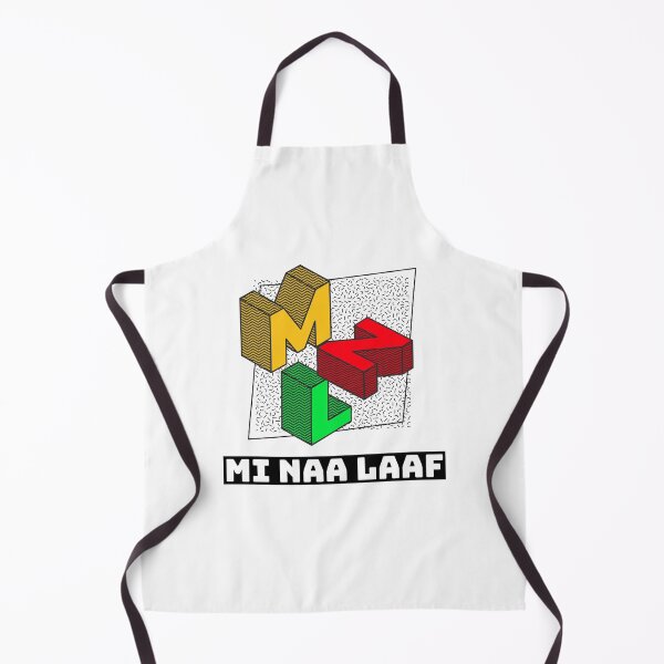 Item preview, MNL Mi Naa Laaf, Jamaican Patois designed and sold by Kolcha.