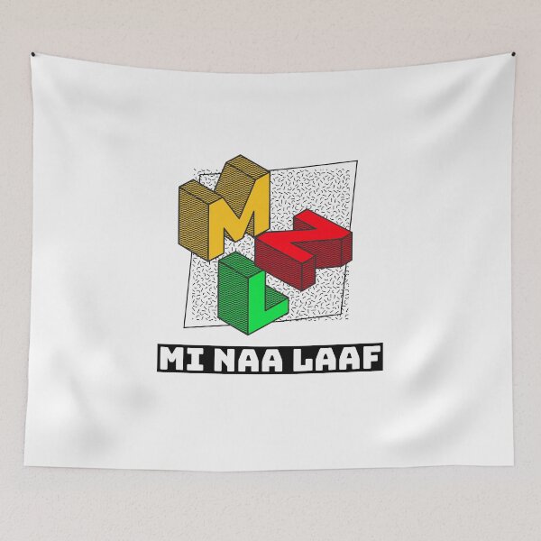 Item preview, MNL Mi Naa Laaf, Jamaican Patois designed and sold by Kolcha.