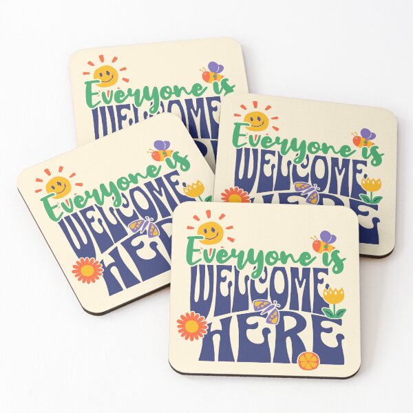 Item preview, Teacher Everyone is Welcome Here Teaching Love designed and sold by chrisrivait.