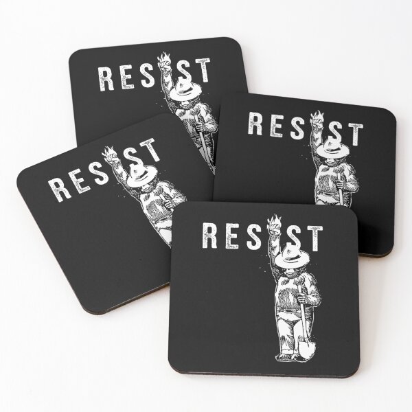Item preview, Vintage The Resist Bear - Funny Bear designed and sold by Spaceslafr.