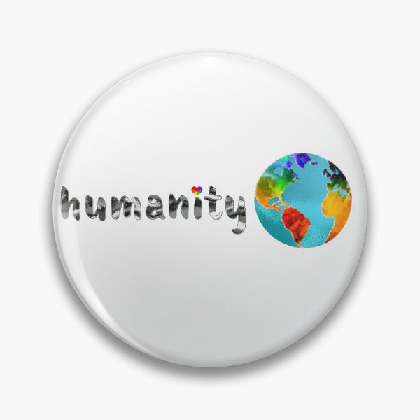 Item preview, HUMANITY - LGBTQIA Acceptance & Ally - RAINBOW Globe designed and sold by Qweird Artistry.